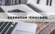 东安变速箱怎么样（东安动力变速箱）